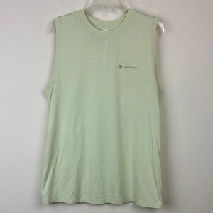 lululemon athletica Light Mint Crewneck Tank Top Size 4